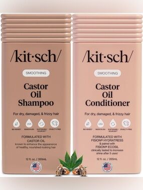 Kitsch Castor Oil Shampoo & Conditioner